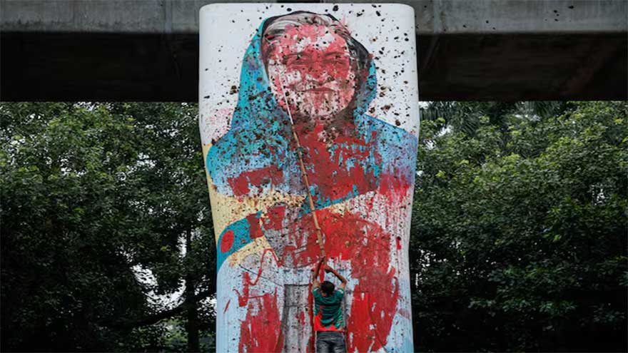 Dunya News Bangladesh grapples with fraught politics a year after former PM Hasina fled