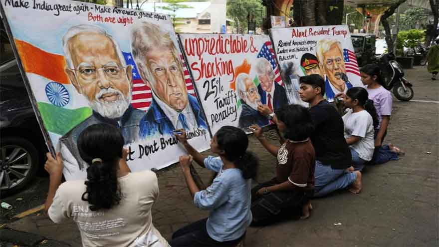 Modi and Trump once called each other good friends. Now the US-India relationship is getting bumpy