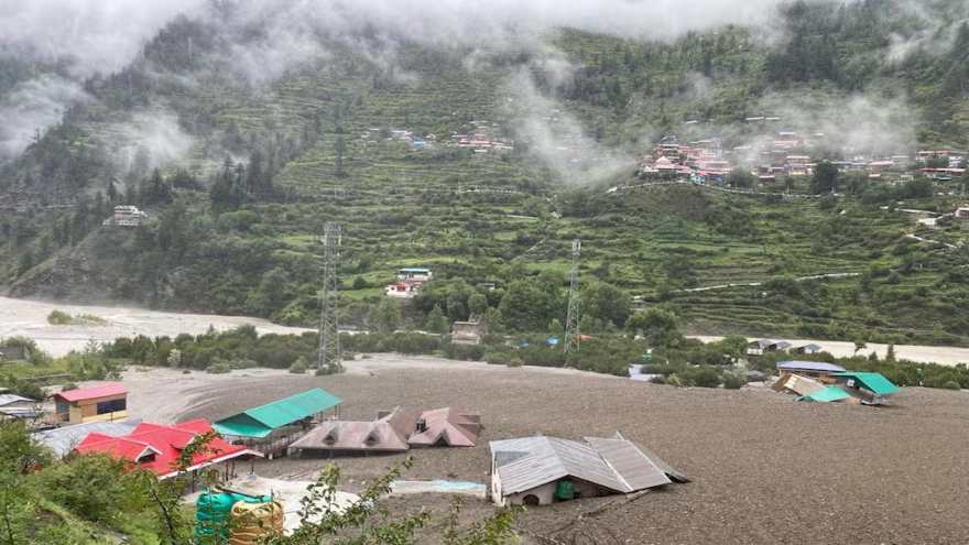 Mudslide engulfs Indian village, at least four dead, over 50 missing