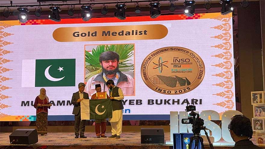 Pakistani students win four medals at International Nuclear Science Olympiad
