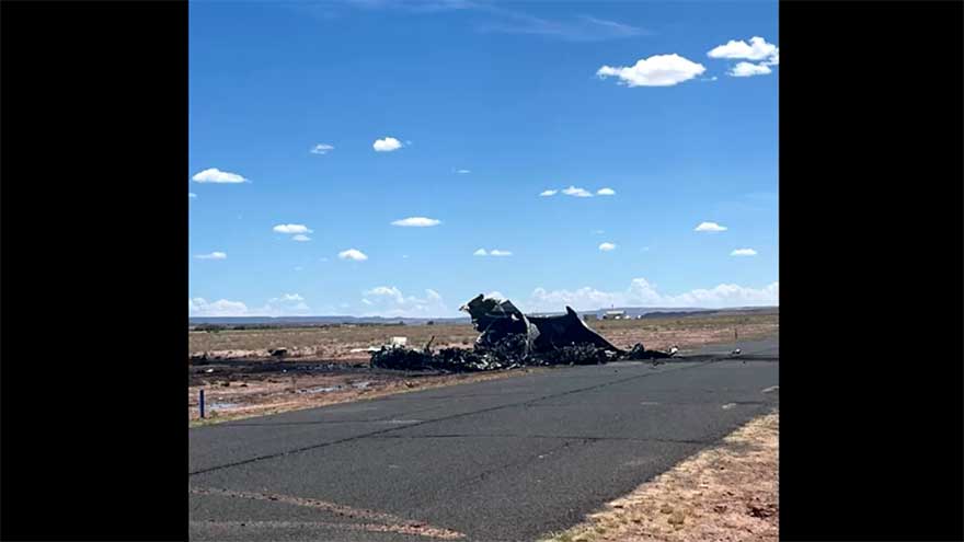 Four dead after medical transport plane crashes in Arizona