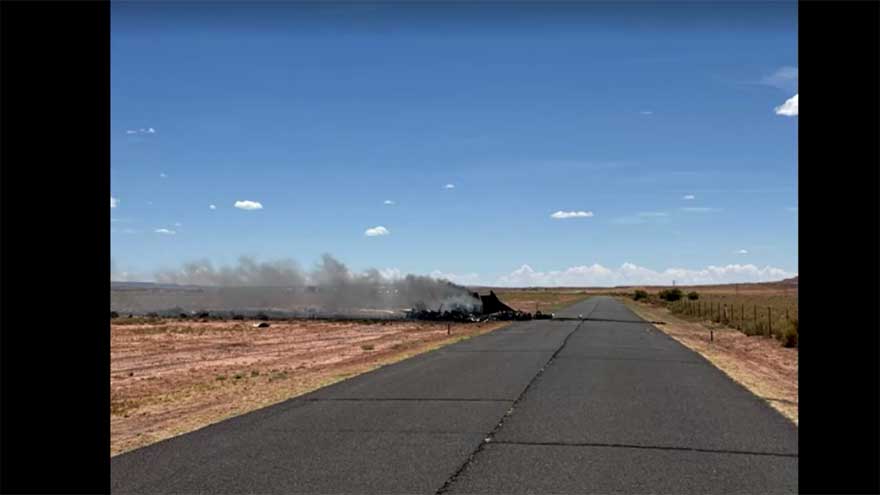 Four dead after medical transport plane crashes in Arizona