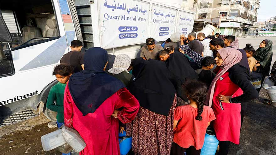 Terrible thirst hits Gaza with polluted aquifers and broken pipelines