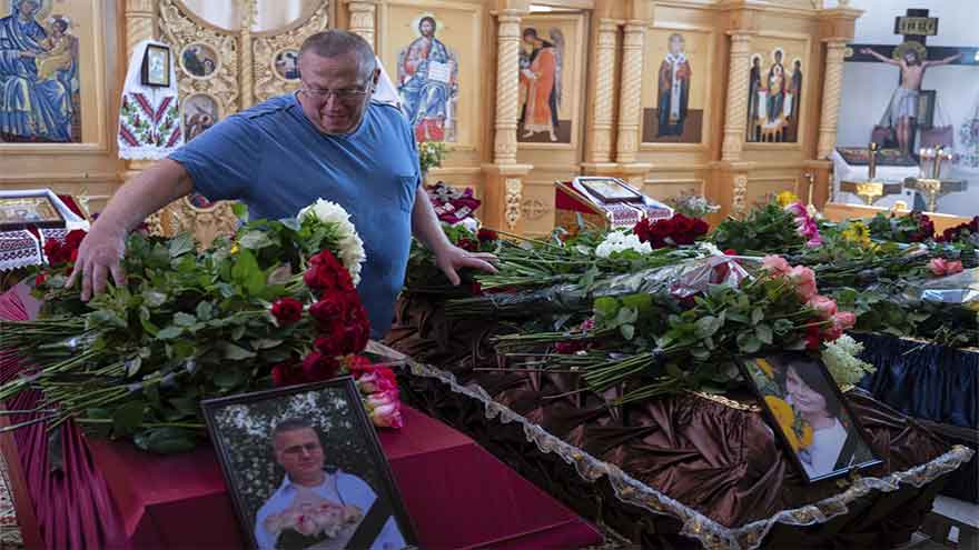 Family and colleagues mourn beloved Kyiv teacher killed in a Russian strike