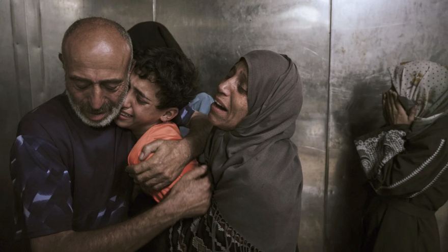 Dozens killed seeking aid in Gaza as Israel considers further military action