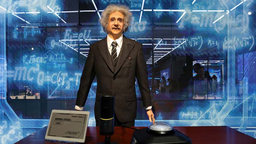 Beijing robot store stocks Einstein replicas, chess partners, in AI leadership push