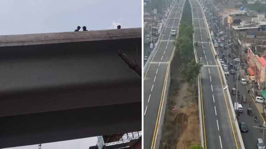 Tragic fall from Lahore flyover claims couple's lives