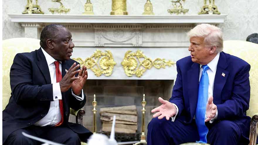 South Africa's Ramaphosa speaks to Trump, trade teams to talk further