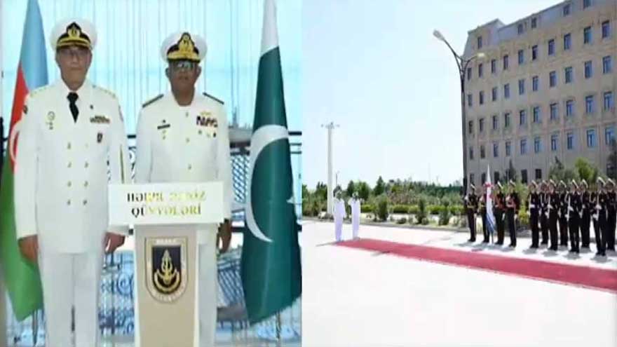 Pakistan Naval chief strengthens maritime ties with Azerbaijan