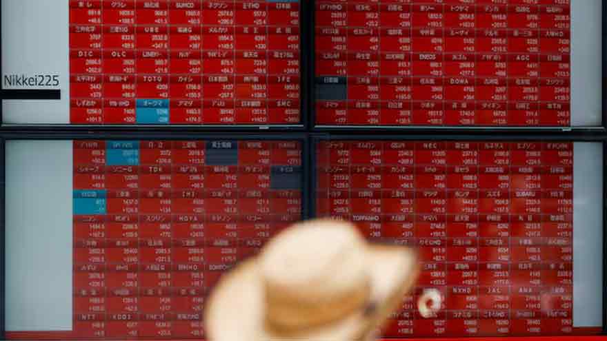 Japan index hits record high on earnings boost, other Asian markets ease