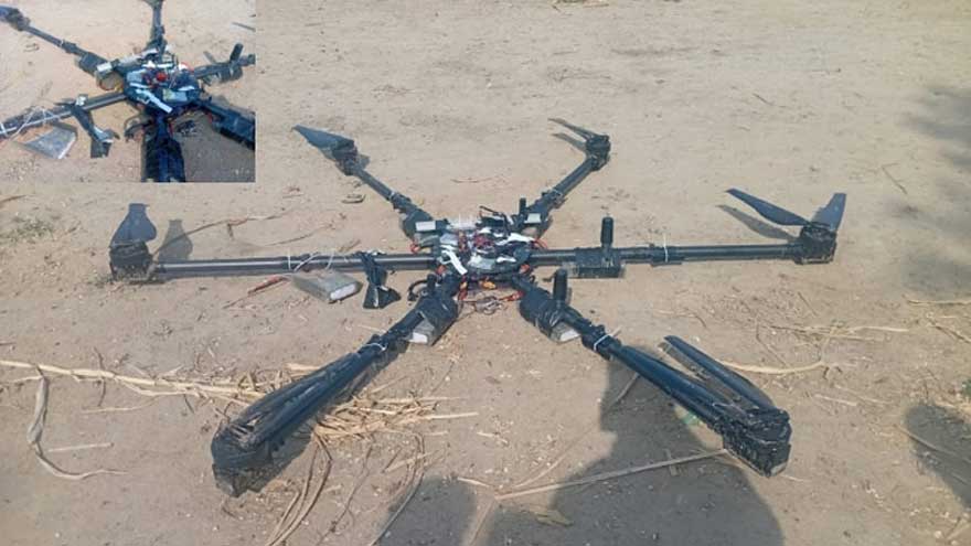 Security forces shoot down Indian drone in Lahore