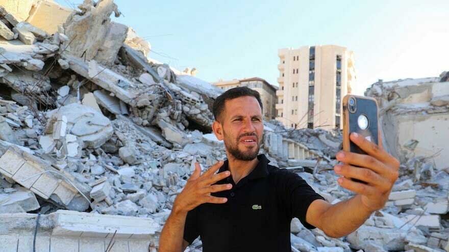 Deaf Palestinian Basem Alhabel highlights Gaza's struggles through sign language on social media