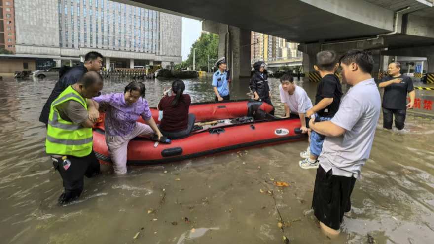 Flash floods kill at least 10 people and leave 33 missing in northwestern China