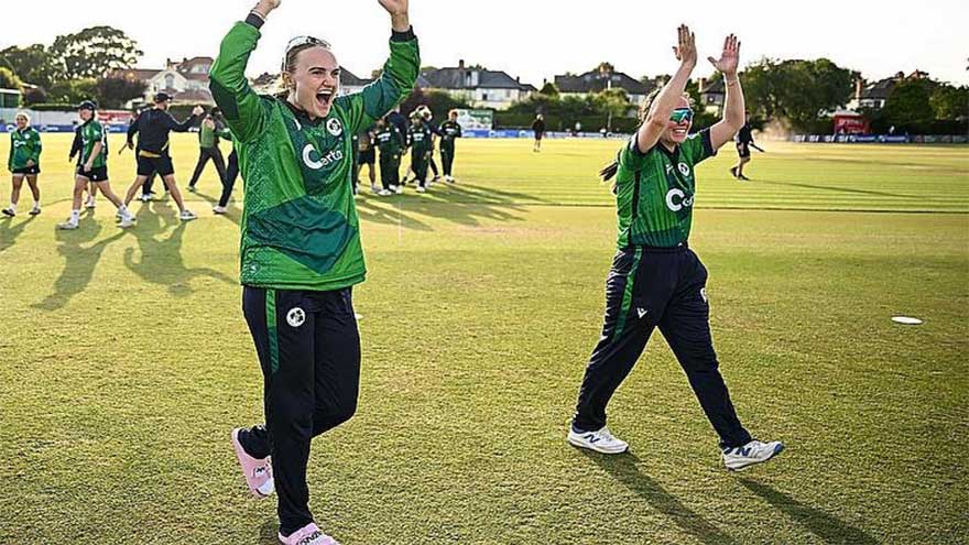 Ireland women beat Pakistan in last-ball thriller