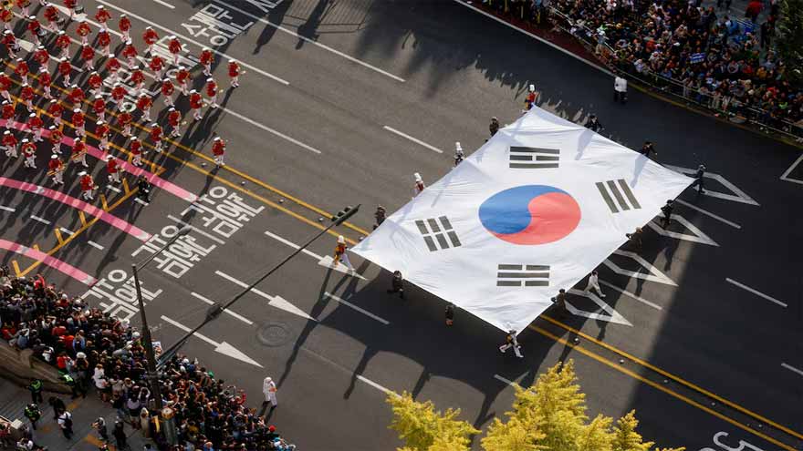 South Korea's military has shrunk by 20pc in six years as male population drops