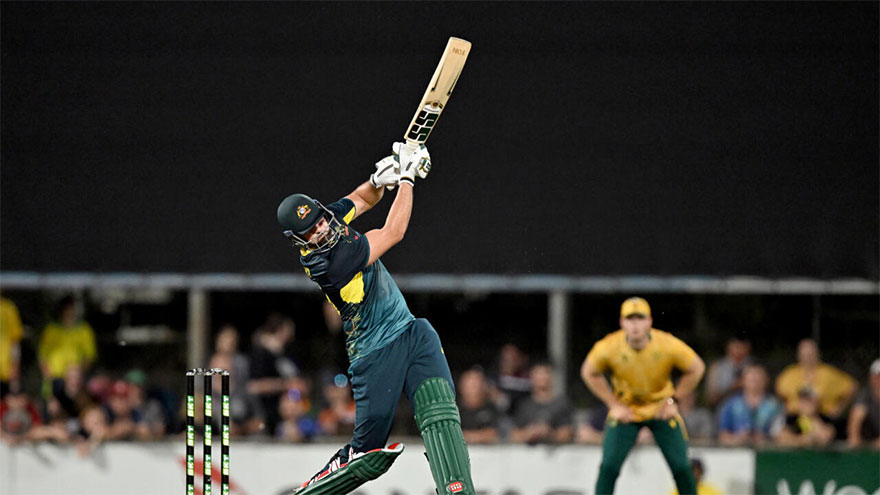 Power-packed David slams 83 as Australia beat South Africa in 1st T20