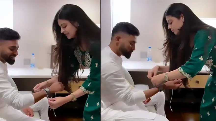 Zanai Bhosle calls Mohammed Siraj her best brother on Raksha Bandhan