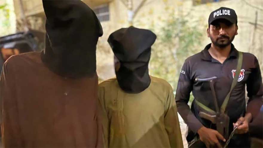 Two terrorists of banned TTP arrested in Karachi