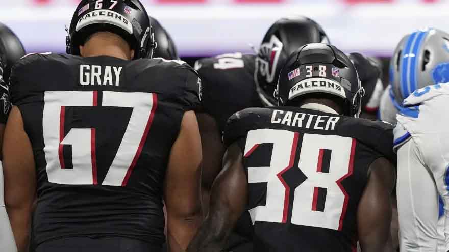 Lions safety Morice Norris arrives at the team's training facility after injury, AP source says