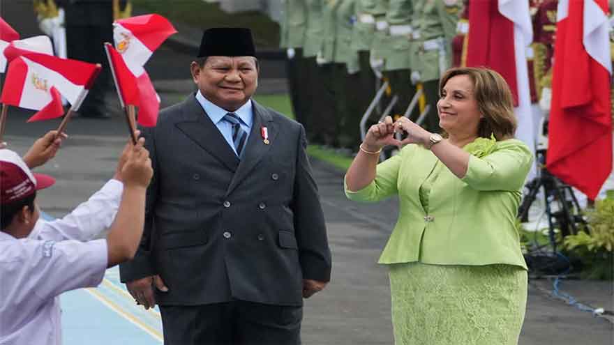 Leaders of Indonesia and Peru hold talks on trade and economic ties