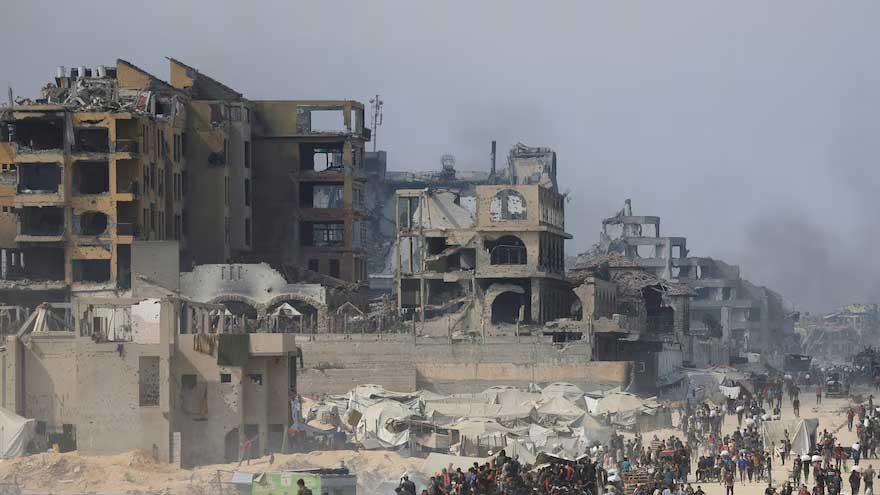 Macron slams disaster waiting to happen in Gaza, wants UN mission