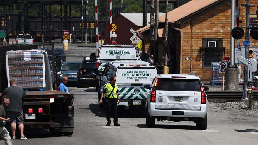 One dead, dozens injured in Pennsylvania steel plant explosions