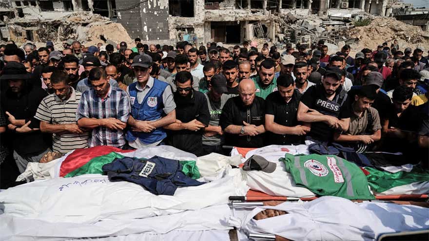 UN, media groups condemn Israel's deadly strike on Al Jazeera team in Gaza