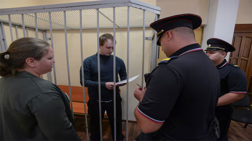 Russia files new assault charges against US citizen jailed for attacking law enforcement officers