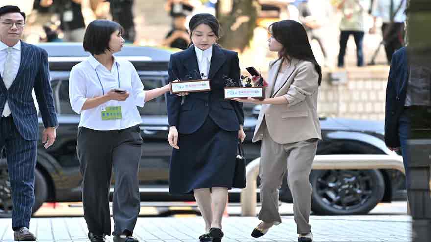 South Korea's former first lady to be arrested after court issues warrant, Yonhap reports