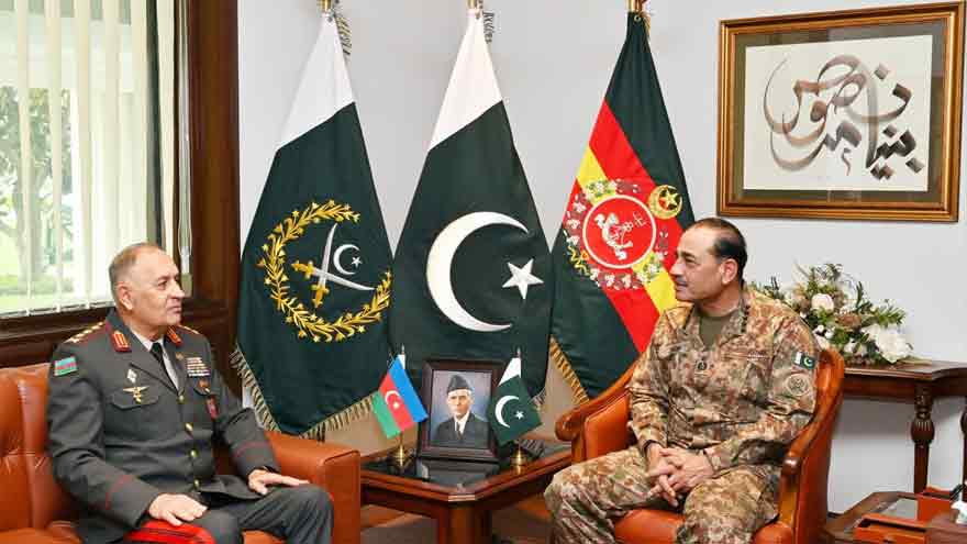 Field Marshal Asim Munir vows to enhance bilateral ties with Azerbaijan