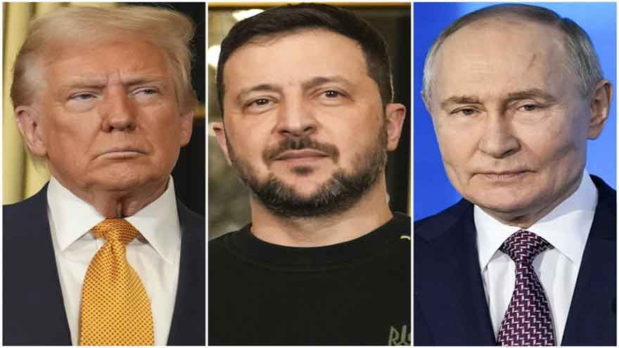 Trump's rhetoric about Zelenskyy and Putin has evolved