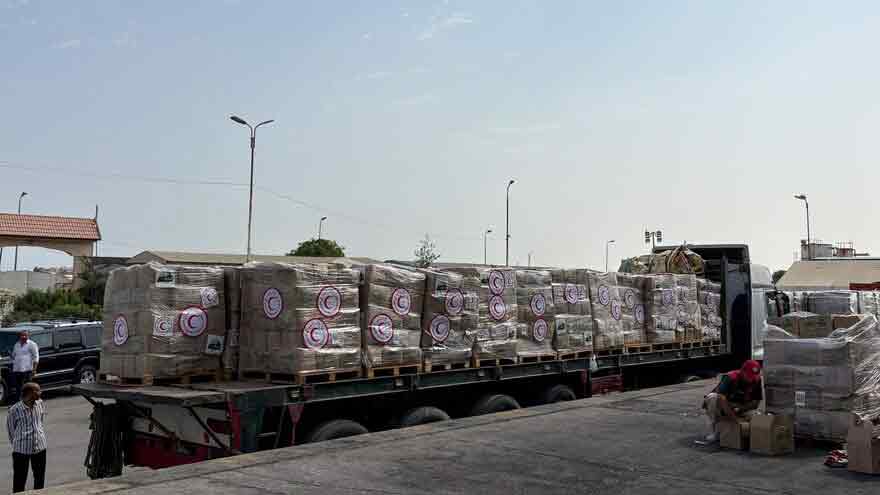 Turned back from Gaza, aid shipments languish in warehouses, on roadsides