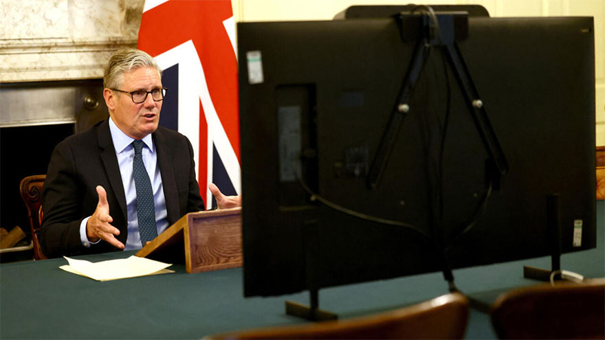 'Viable' chance for Ukraine ceasefire thanks to Trump: UK PM