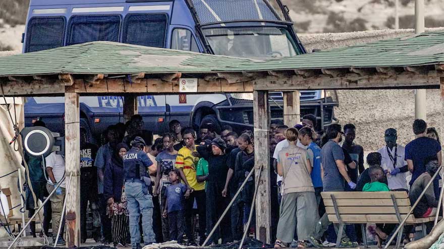 At least 26 die in migrant shipwreck off Italy's Lampedusa island