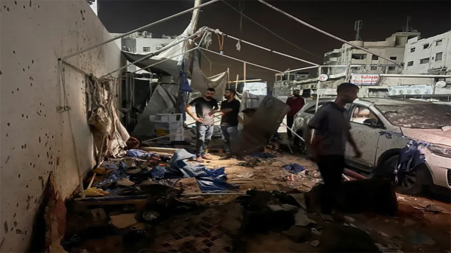 Israeli attacks on Gaza kill 32 people as four more die from malnutrition