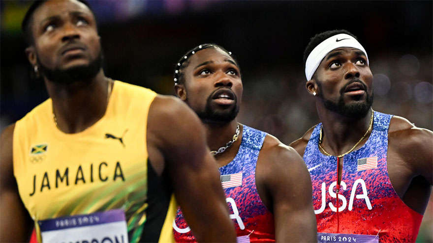 Lyles v Thompson in re-run of Olympic 100m final in Silesia