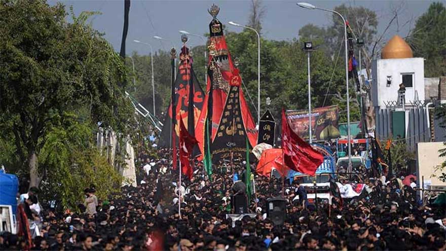 Chehlum of Imam Hussain being observed with reverence 