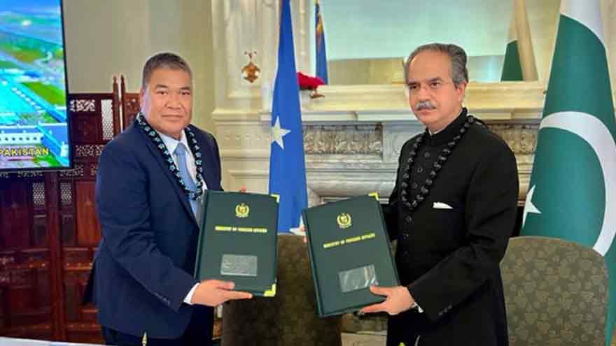 Pakistan, Micronesia establish diplomatic relations