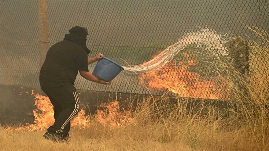 Portugal wildfires claim first victim, as Spain on wildfire alert