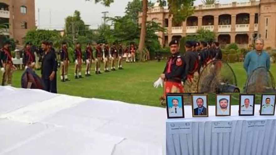 Funeral prayers of KP helicopter crash victims offered in Peshawar