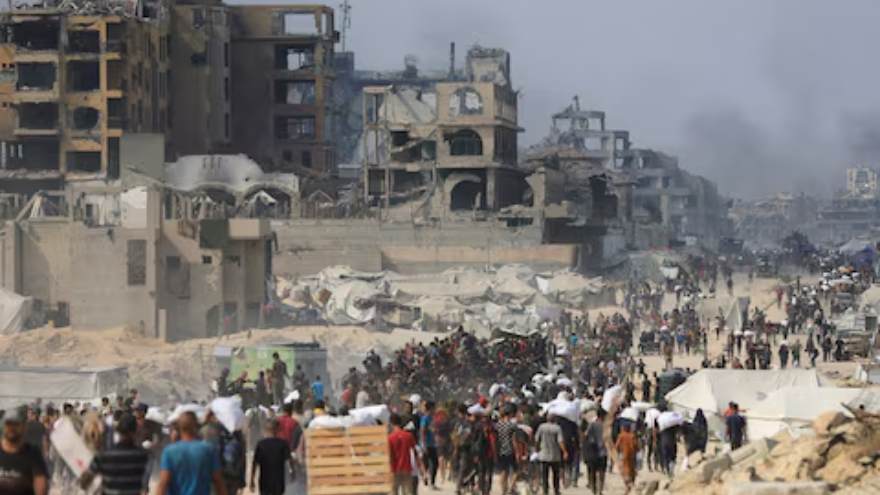 Israeli military prepares to relocate residents to southern Gaza, spokesperson says