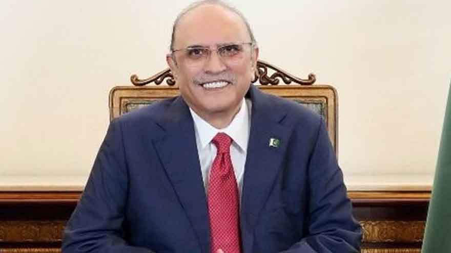 Tree plantation drive is a guarantee for Pakistan's secure future: President Zardari 