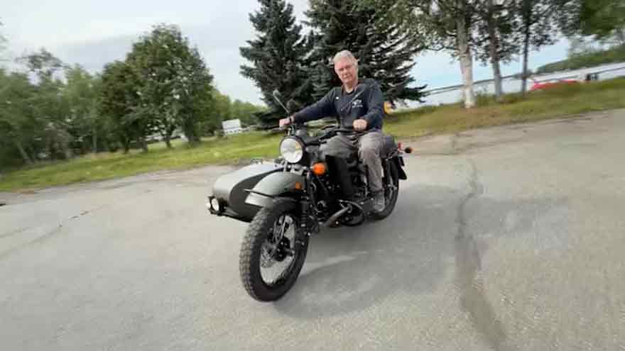 Alaskan man gifted new motorcycle by Putin during Trump summit