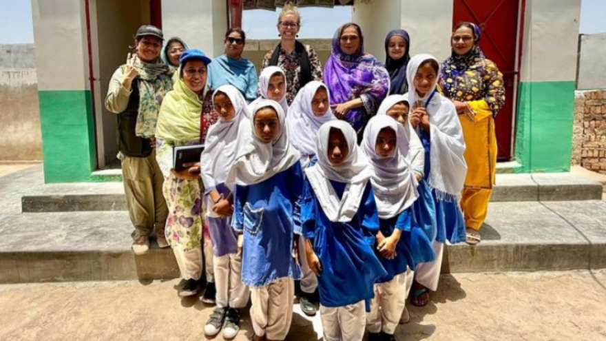 UK's BRAVE Programme revives flood-hit Badin school into safe learning space
