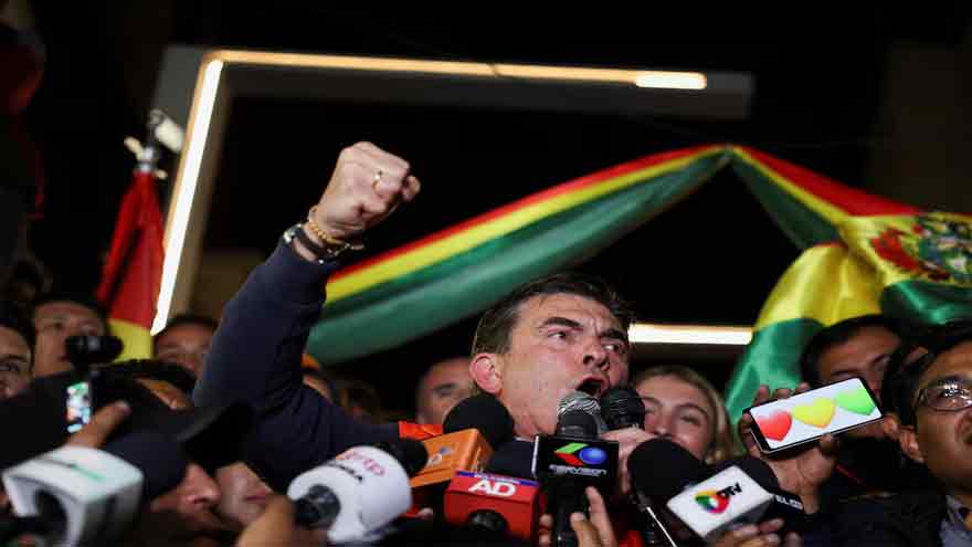 Bolivia's left in historic defeat as presidential vote set for October runoff