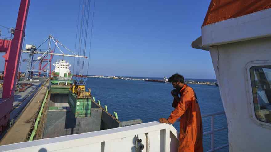 A Gaza-bound ship that left Cyprus with 1,200 tons of food aid nears Israeli port