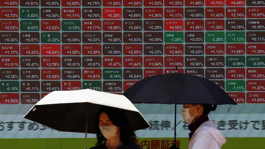 Asian shares drop as Wall Street tech selloff weighs on markets