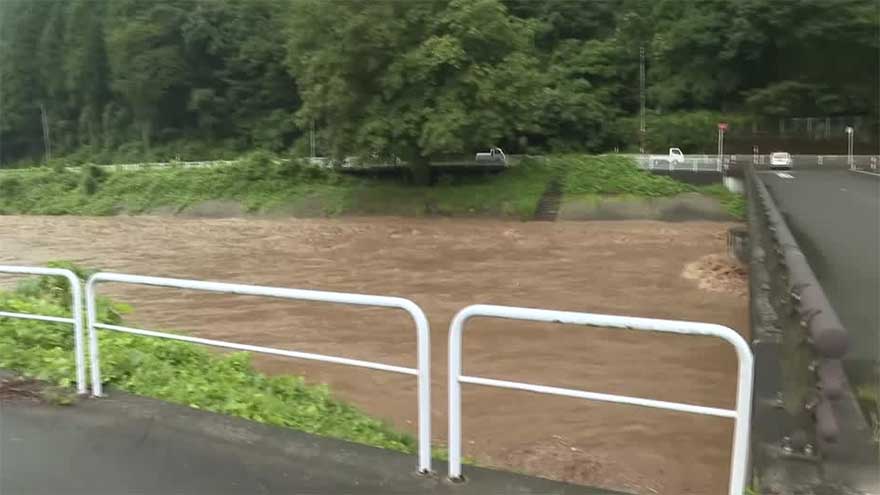 Heavy rain lashes northern Japan, triggers evacuations and disrupts transport, say local media