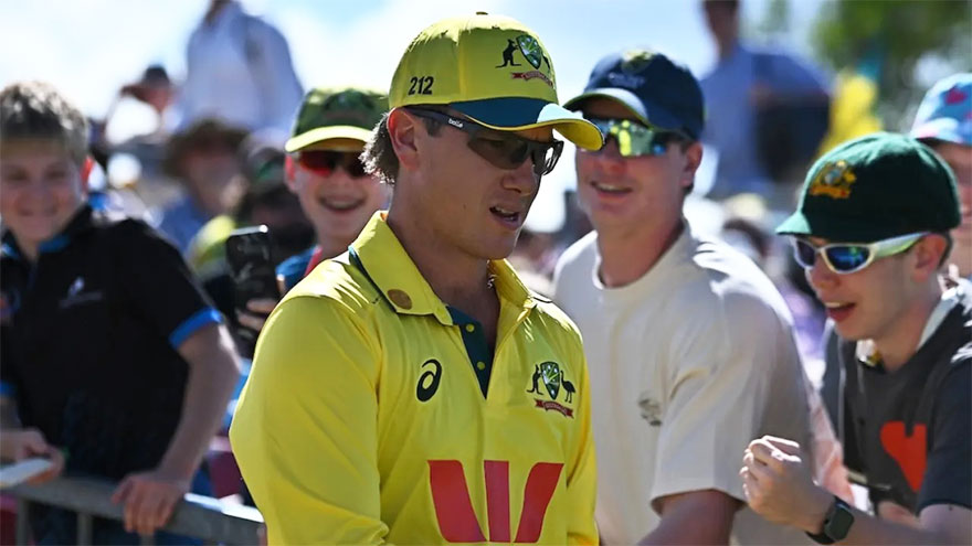 Adam Zampa reprimanded for using bad language