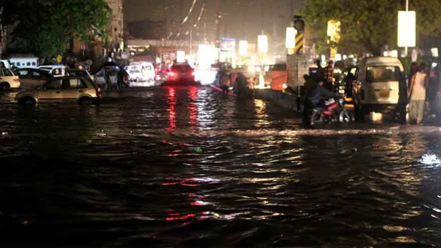 Rain throws power system into disarray as many areas still in darkness in Karachi